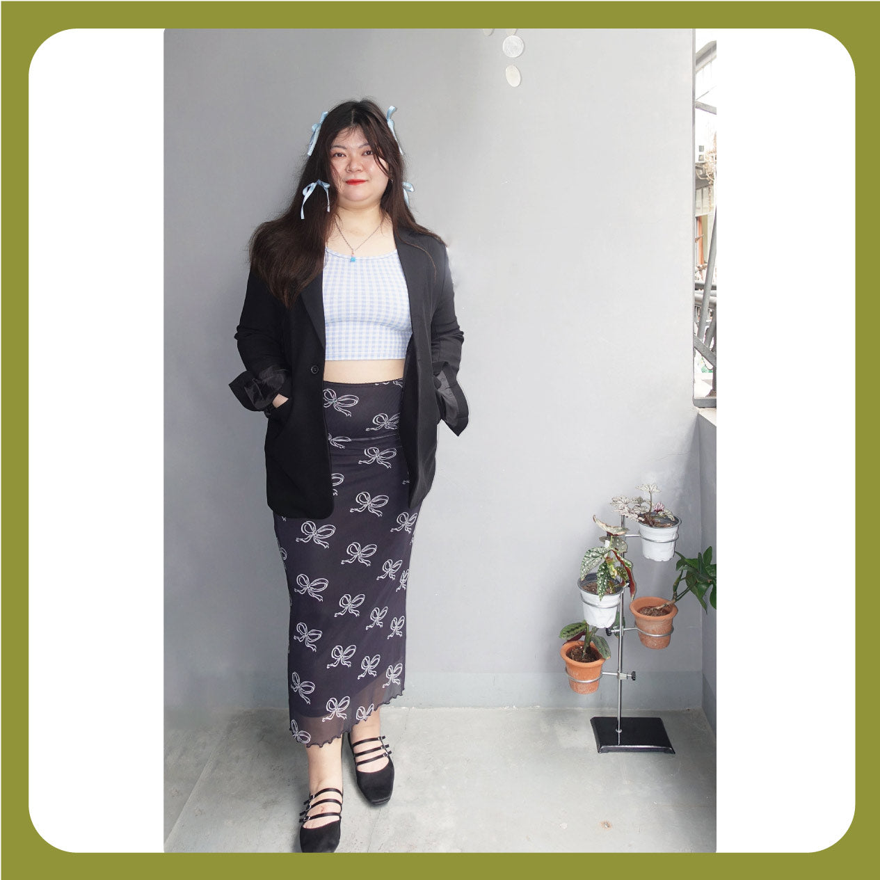 Mid Size Oversized Blazer